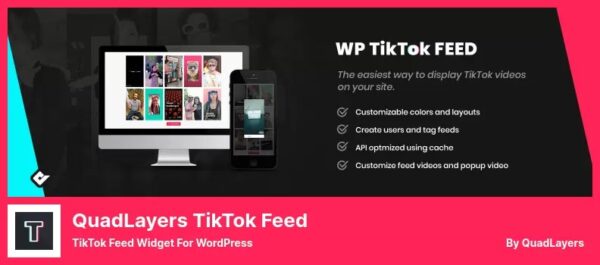 TikTok Feed PRO (v4.2.9) - WordPress TikTok动态展示插件
