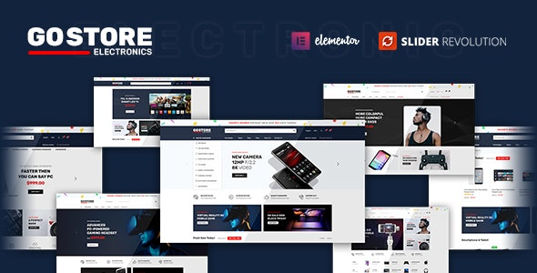 GoStore (v1.5.0) Elementor WooCommerce WordPress主题 - 电商网站建设利器