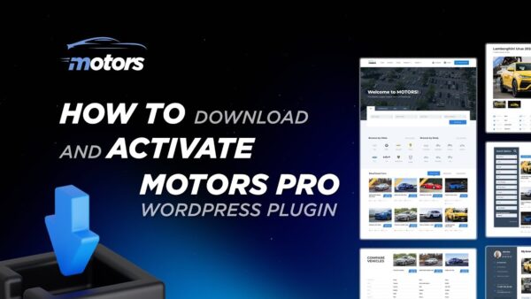 Motors Pro Plugin (v1.1.7) 汽车经销商、分类广告和列表专业版