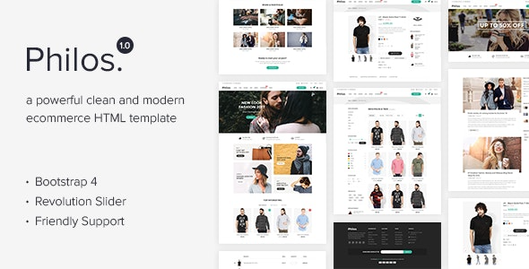 Philos (v5.6) 响应式WooCommerce WordPress主题 - 优雅电商解决方案