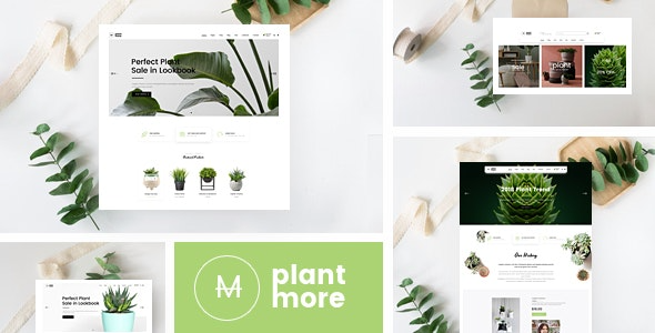 Plantmore v1.2.1 响应式WooCommerce WordPress主题