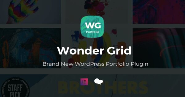 Wonder Grid v1.0.8 – WordPress作品集插件，打造精美网格布局