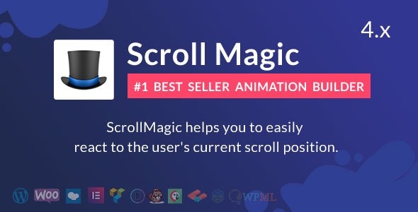 Scroll Magic v5.0.3 滚动动画构建插件 - 创建惊艳滚动效果的新选择