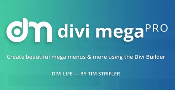 Divi Mega Pro v1.9.8.2 + v3.3.3 + Templates - 终极Divi Mega菜单构建器