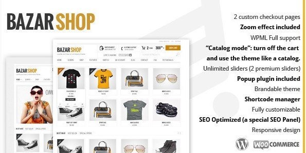 Bazar Shop v3.21.0 多功能电子商务主题 - 多用途电商WordPress主题