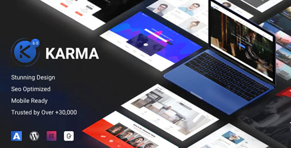 Karma v6.3.1 Business Elementor Theme - 响应式企业WordPress主题