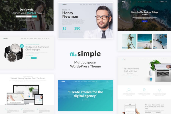 The Simple v2.9.0 Business WordPress Theme - 简洁响应式多功能商业主题