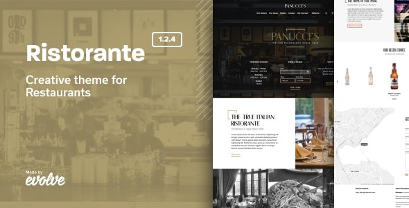 Ristorante (v2.2) 创意餐厅WordPress主题
