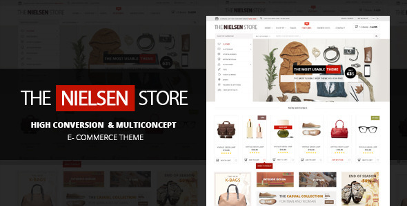 Nielsen v1.9.17 E-commerce WP Theme - 电子商务WordPress主题