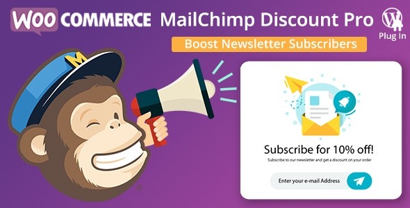 Woocommerce Mailchimp Discount v3.8 - 为您的WooCommerce商店提供Mailchimp折扣优惠插件