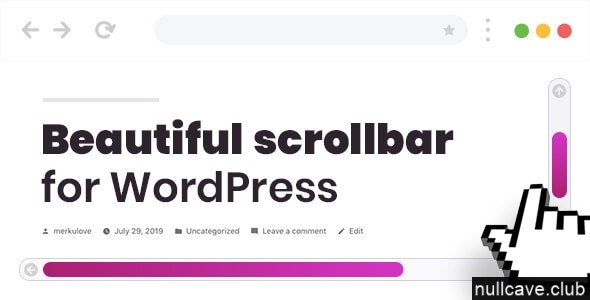 Scroller v2.0.1 – WordPress自定义滚动条插件