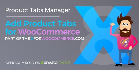 Add Product Tabs for WooCommerce v1.5.2 - 为WooCommerce产品添加自定义标签页