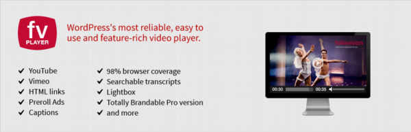 FV Flowplayer Video Player Pro v7.5.35.7212 - 专业视频播放器插件