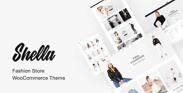 Shella v1.1.4 时尚商店 WooCommerce 主题 - 专为时尚电商打造的响应式设计
