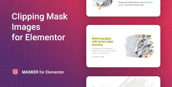 Masker v1.1.3 - Elementor的剪贴蒙版插件