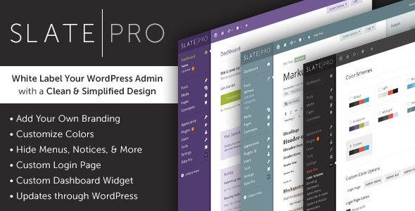 Slate Pro v1.1.10 WordPress后台主题与白标定制