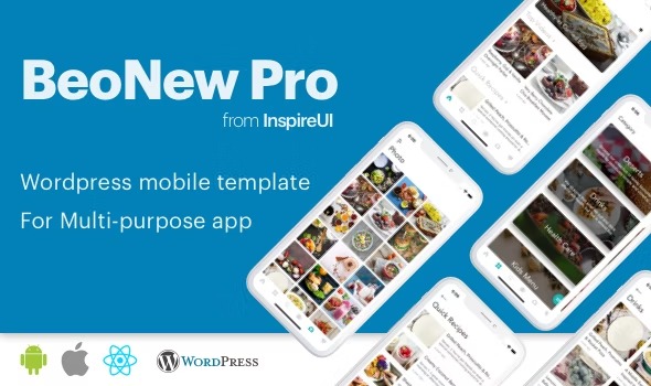 BeoNews Pro v4.3.0 WordPress的React Native移动应用程序