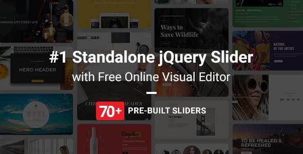 Master Slider jQuery v2.85.12 滑块插件 - 可视化构建器