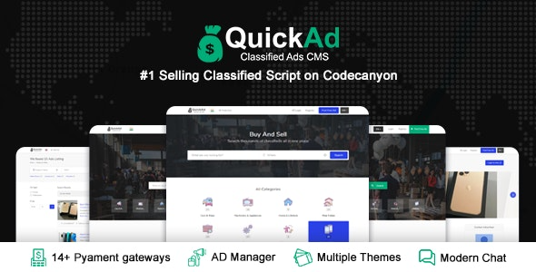 Quickad v10.4 - 分类广告CMS PHP脚本