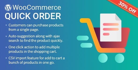 v1.1.5 B2B Quick Order Plugin for WooCommerce - WooCommerce快速订单插件