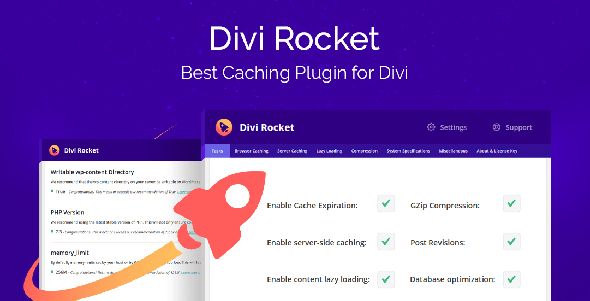 Divi Rocket v1.0.50 - 提升Divi主题性能的WordPress插件