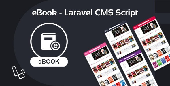eBook Laravel CMS Script v2.1.0 - 专业的电子书内容管理系统