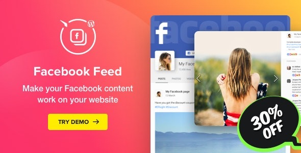 Elfsight Facebook Feed v1.15.0 WordPress Facebook插件 - 在网站展示Facebook动态的完美解决方案