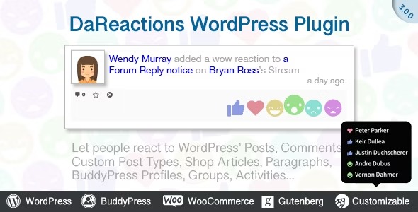 Reactions WordPress Plugin v3.20.103 - 为WordPress网站添加互动反应功能的最佳插件