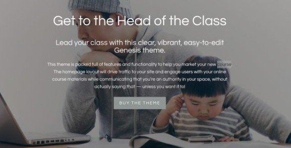 Course Maker Pro v2.0.7 Studiopress Theme - 专业在线课程制作WordPress主题