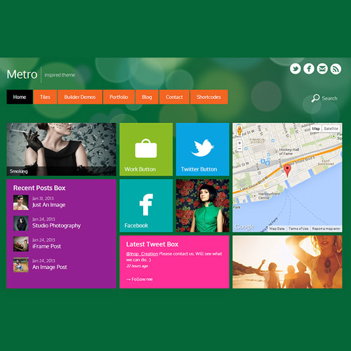 Themify Metro WordPress Theme v7.0.2 - 现代风格响应式网站主题