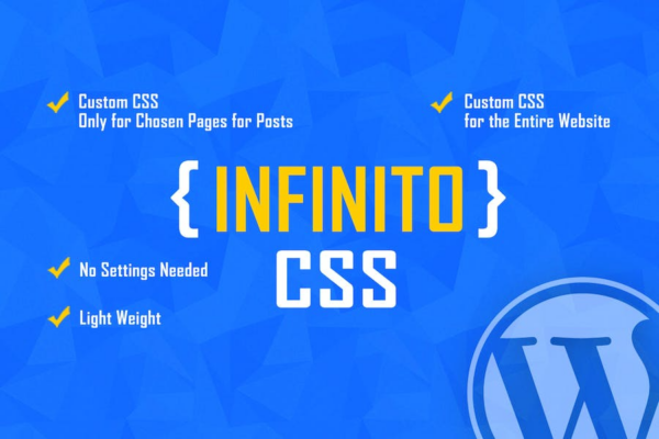 INFINITO v1.3 自定义CSS为选定页面和文章 - WordPress插件