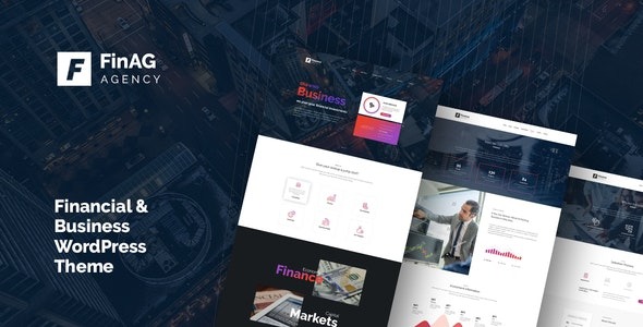 Finag v1.5.0 创意与金融代理机构WordPress主题