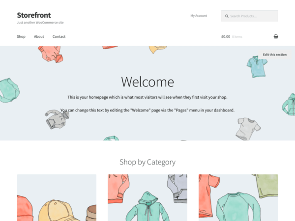 Storefront官方WooCommerce主题v4.1.3 - 专为电商设计的响应式WordPress主题