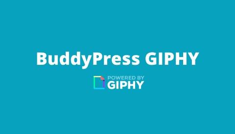BuddyPress Giphy v1.0.1 - 为BuddyPress社区添加GIF动图功能