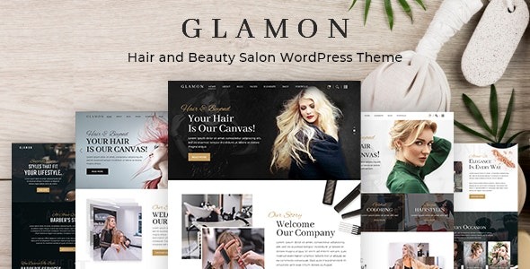 Glamon v1.0.2 Salon & Barber Shop Theme - 美发沙龙与理发店WordPress主题