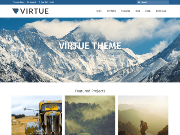 Kadence Virtue Premium Theme v4.10.6 - 多功能响应式WordPress主题