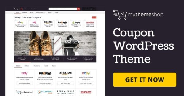 MyThemeShop Coupon WordPress Theme v2.2.3 - 优惠券主题