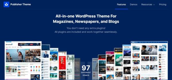 Publisher Pro v7.12.0 RC 1 Newspaper Magazine AMP [Activated*] - 专业杂志博客新闻WordPress主题