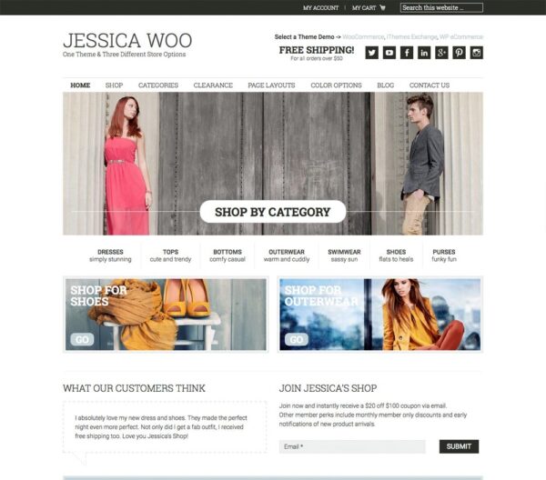 StudioPress Jessica Genesis v1.8.4 WordPress主题 - 优雅女性风格网站设计