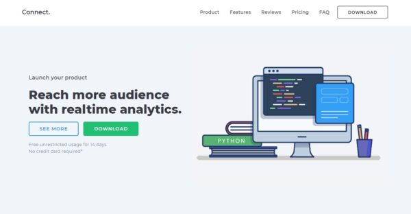 Connect v1.0 Multipurpose Landing Page Template - 多功能着陆页模板