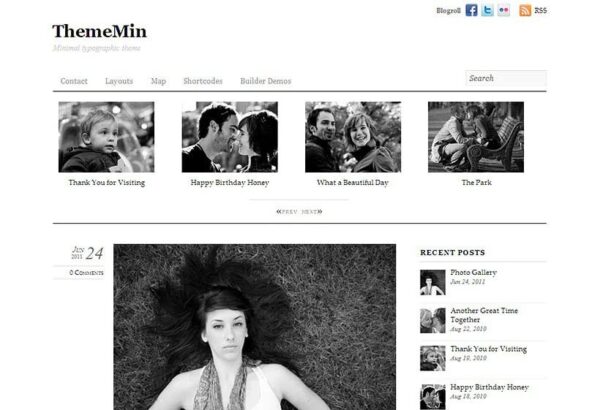 Themify ThemeMin v7.1.2 - 轻量级WordPress主题框架与页面构建工具