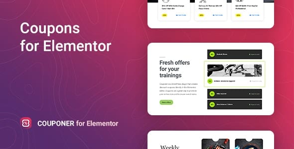 Couponer v1.1.5 – 适用于Elementor的折扣优惠券插件
