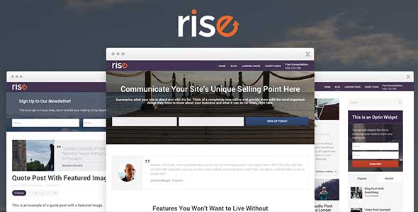 Thrive Rise Theme v.2.11.1 - 提升转化率的高性能WordPress主题
