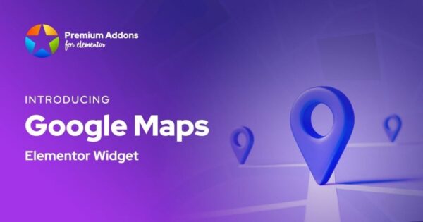 Google Maps v1.0.1 addon widget for Elementor - 谷歌地图小工具插件