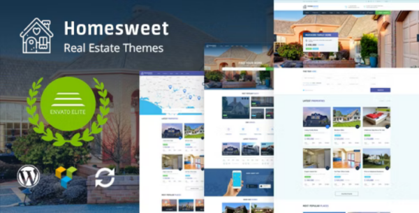 HomeSweet (v1.10) 房地产WordPress主题 - 专业房产网站设计