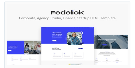 Fedelick v.1.0 - 企业机构多功能HTML模板
