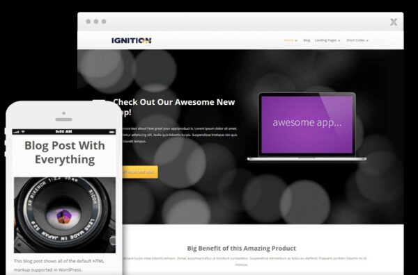 Thrive Themes Ignition v.2.11.1 - 高性能WordPress主题，助力网站快速启动