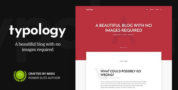Typology (v1.7.6) 基于文本的极简WordPress博客主题
