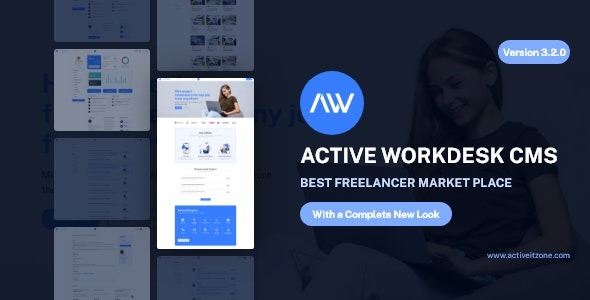 Active Workdesk CMS v3.4.0 - 高效办公桌面内容管理系统
