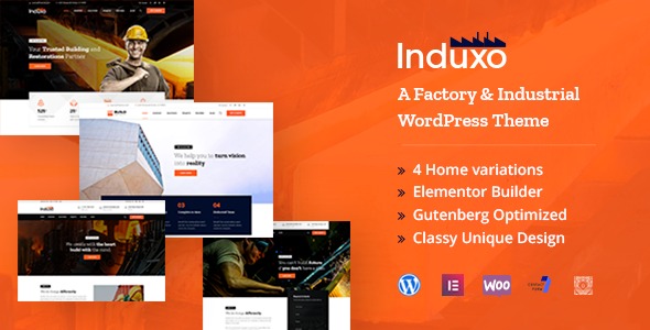 Induxo v1.7.2 - 工业行业WordPress主题